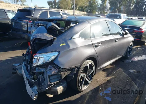 2020 Honda Accord Sport from USA, damaged, VIN 1HGCV1F37LA050626